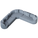 Угловой модульный диван Calypso с поворотным механизмом  варинант исполнения - 10 | Loft Concept в Твери