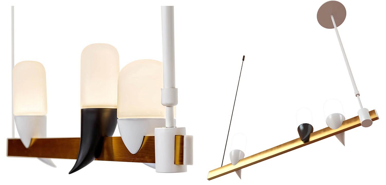 Люстра Ebenezer Chandelier Linear white 60 Люстра Ebenezer Chandelier Linear white 60 - Loft-Concept в Твери