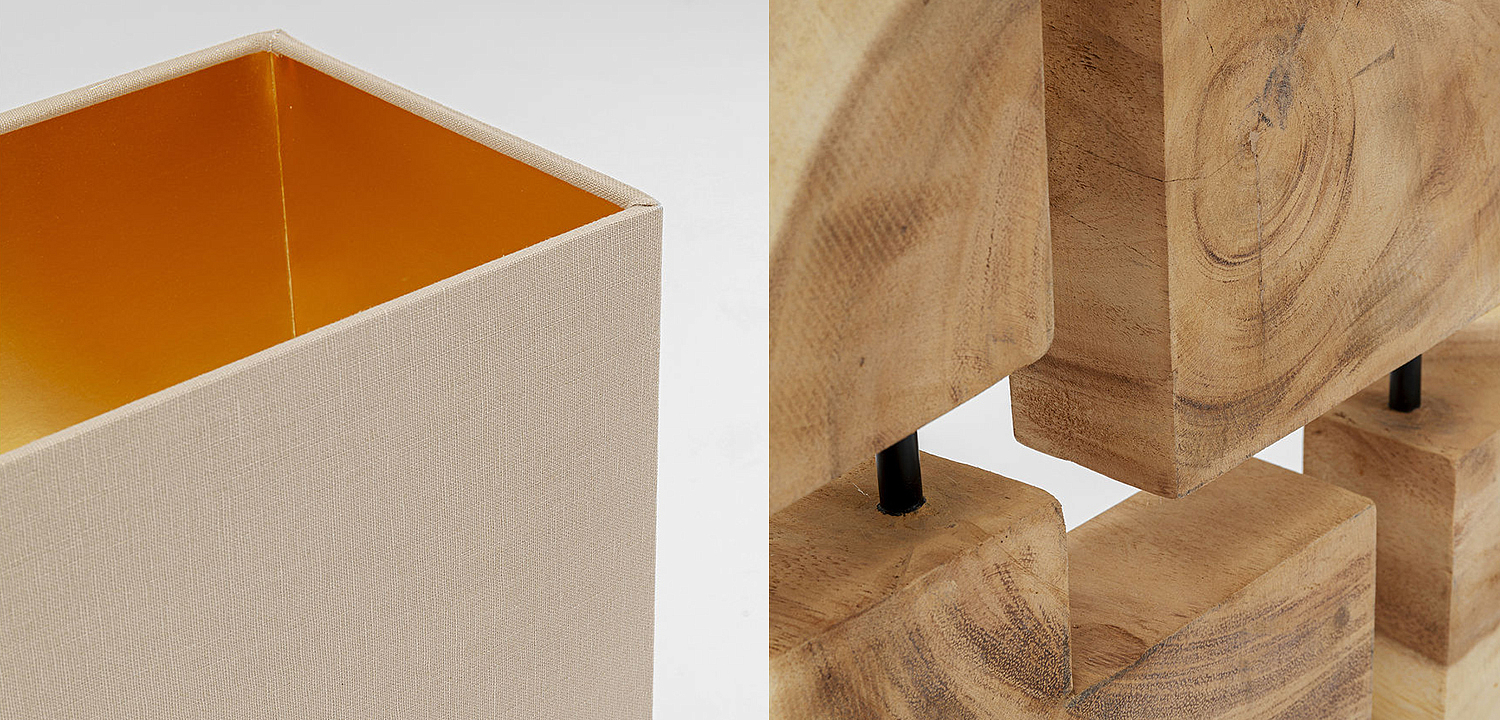 Настольная лампа Saw Cut Acacia - Loft-Concept в Твери