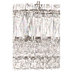 Люстра подвесная круглая из прозрачного хрусталя с корпусом из металла цвета хром Selfsufficient варинант исполнения - 2 | Loft Concept в Твери