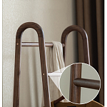 Вешалка деревянная с 2- мя ящиками Moon Walnut Furniture варинант исполнения - 6 | Loft Concept в Твери