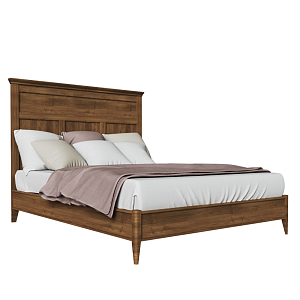 Кровать из массива бука с изголовьем Tasteful Furniture