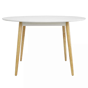 Круглый обеденный стол на 4-х ножках Round Dining Table Mateo
