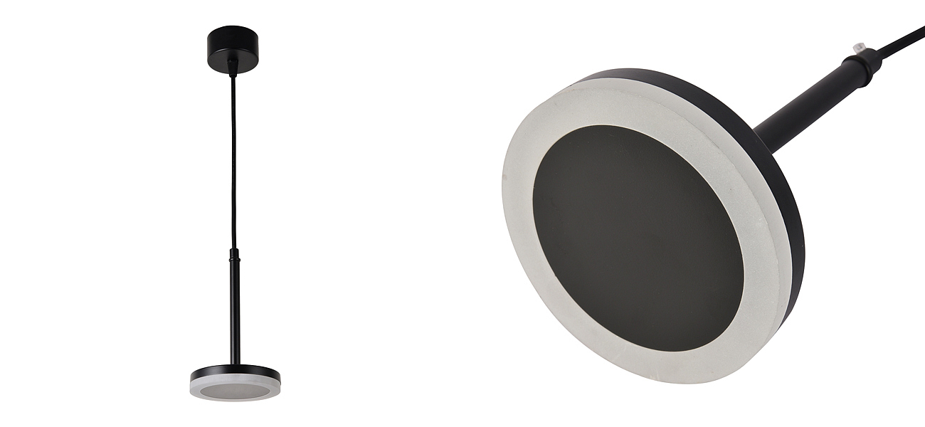 Светодиодный подвесной светильник DIENES Black Светодиодный подвесной светильник DIENES Black - Loft-Concept в Твери