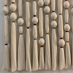 Панно на стену из хлопковых нитей White Morse Wall Hanging  варинант исполнения - 1 | Loft Concept в Твери