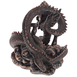 Декоративная статуэтка Дракон Фуцанлун Fuzanglong Dragon Brown Statuette варинант исполнения - 4 | Loft Concept в Твери