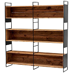Стеллаж Coste Industrial Oak Rack варинант исполнения - 1 | Loft Concept в Твери