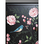 Комод деревянный Tits on flowers варинант исполнения - 8 | Loft Concept в Твери