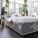 Дизайнерская кровать с системой хранения варинант исполнения - 1 | Loft Concept в Твери