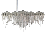 Люстра подвесная с металлическими дугами и длинными цепочками 115 см Atlantis Chain варинант исполнения - 15 | Loft Concept в Твери