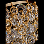 Люстра каскадная с подвесками в форме колец Galaxy of Light варинант исполнения - 5 | Loft Concept в Твери