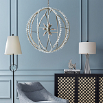 Настольная лампа с черно-белым узором Wavy Stripes варинант исполнения - 3 | Loft Concept в Твери