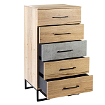 Комод с 3-мя ящиками в стиле лофт Urban Style Space варинант исполнения - 5 | Loft Concept в Твери