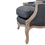Кресло Ava Classical Armchair graphite flax варинант исполнения - 5 | Loft Concept в Твери