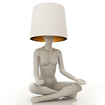 Лампа MANNEQUIN LAMP с абажуром телесный замок варинант исполнения - 1 | Loft Concept в Твери