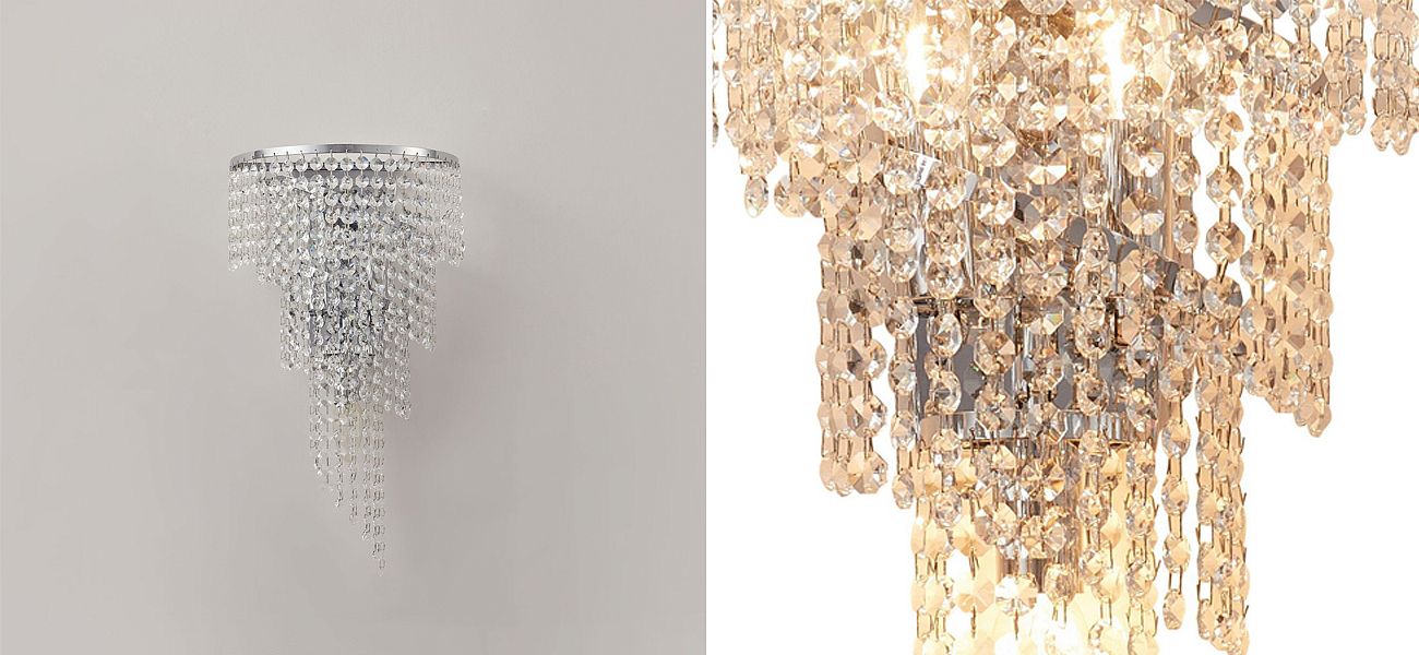 Хрустальное бра Crystal Art Хрустальное бра Crystal Art - Loft-Concept в Твери