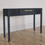 Элегантная Консоль Primo с выдвижным ящиком Черный дуб варинант исполнения - 2 | Loft Concept в Твери
