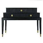 Премиальная Консоль с тремя ящиками Elsa Dreams Black варинант исполнения - 4 | Loft Concept в Твери
