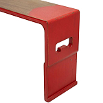 Деревянная консоль Porcher Red Concole варинант исполнения - 2 | Loft Concept в Твери