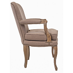 Кресло Aubrey Classical Armchair brown flax варинант исполнения - 1 | Loft Concept в Твери