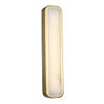 Бра в металлическом корпусе с рассеивателем из бежевого алебастра Cryptocrystalline Stone варинант исполнения - 1 | Loft Concept в Твери