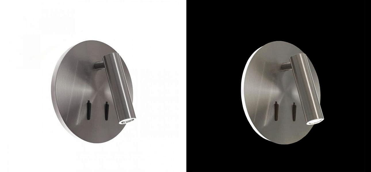 Бра Chelsom WALL LED DOCK Silver Round - Loft-Concept в Твери