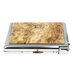 Портсигар с газовой зажигалкой из натурального камня Оникс Stone Cigarettes Cases варинант исполнения - 10 | Loft Concept в Твери
