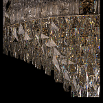 Люстра с каскадом из прозрачного хрусталя Constant Sparks варинант исполнения - 12 | Loft Concept в Твери