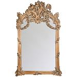 Зеркало настенное в ажурной раме с эффектом старины Classic Ornament Mirror варинант исполнения - 1 | Loft Concept в Твери