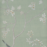 Обои ручная роспись Badminton Mercury Grey варинант исполнения - 2 | Loft Concept в Твери