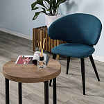 Стол журнальный круглый в стиле лофт Urban Style Space 2 варинант исполнения - 3 | Loft Concept в Твери