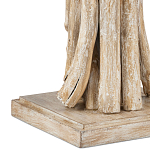 Настольная лампа с каркасом в виде веток деревьев с абажуром из ткани Natural Driftwood варинант исполнения - 2 | Loft Concept в Твери