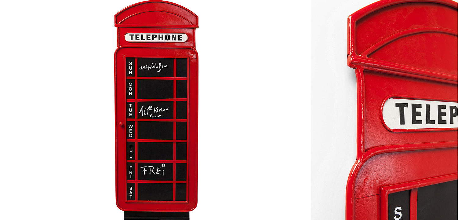 Магнитная доска Red Telephone Box Магнитная доска Red Telephone Box - Loft-Concept в Твери