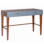 Стол письменный из массива бука с 2-мя ящиками серый Wenge Light варинант исполнения - 1 | Loft Concept в Твери