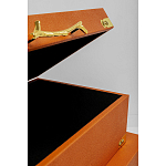 Комплект оранжевых чемоданов Golden Twigs варинант исполнения - 3 | Loft Concept в Твери