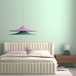 Подвесной вязаный светильник в двухцветном исполнении «Двойной Токио»  варинант исполнения - 1 | Loft Concept в Твери