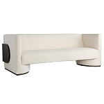 Трехместный диван Florida Sofa  с элегантным деревянным декором  варинант исполнения - 1 | Loft Concept в Твери