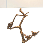 Настольная лампа на ветвистом корпусе с птичками Inspiration from Nature варинант исполнения - 1 | Loft Concept в Твери