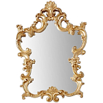 Настенное зеркало Callero Golden Mirror варинант исполнения - 1 | Loft Concept в Твери