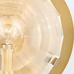 Бра округлой формы с многогранным стеклянным плафоном Hinkley варинант исполнения - 9 | Loft Concept в Твери