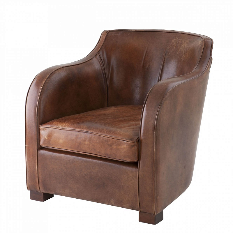 Кресло Eichholtz Chair Berkshire Коричневый Кресло Eichholtz Chair Berkshire Коричневый в Твери | Loft Concept