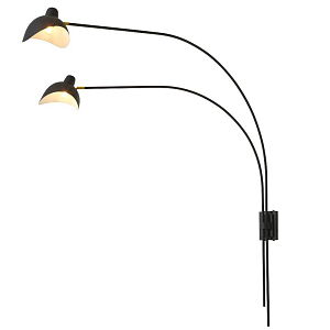 Бра Eichholtz Wall Lamp Mitch Black