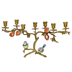 Бронзовый подсвечник на 7 свечей Eden Garden варинант исполнения - 1 | Loft Concept в Твери