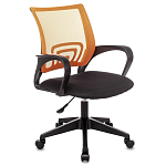 Офисное кресло с основанием из черного пластика Desk chairs Orange варинант исполнения - 1 | Loft Concept в Твери
