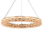 Люстра кольцевая с текстурной огранкой Reflection of Reality варинант исполнения - 2 | Loft Concept в Твери