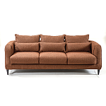 Диван в гостиную Portree Sofa Терракотовый букле варинант исполнения - 1 | Loft Concept в Твери