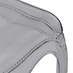 Прозрачный стул серый LOUIS GHOST CHAIR Grey варинант исполнения - 5 | Loft Concept в Твери