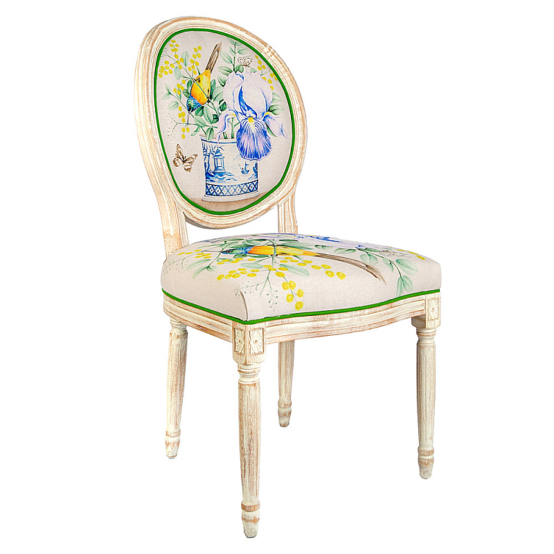 Стул Blue Iris Stool Бежевый Мульти Стул Blue Iris Stool Бежевый Мульти в Твери | Loft Concept