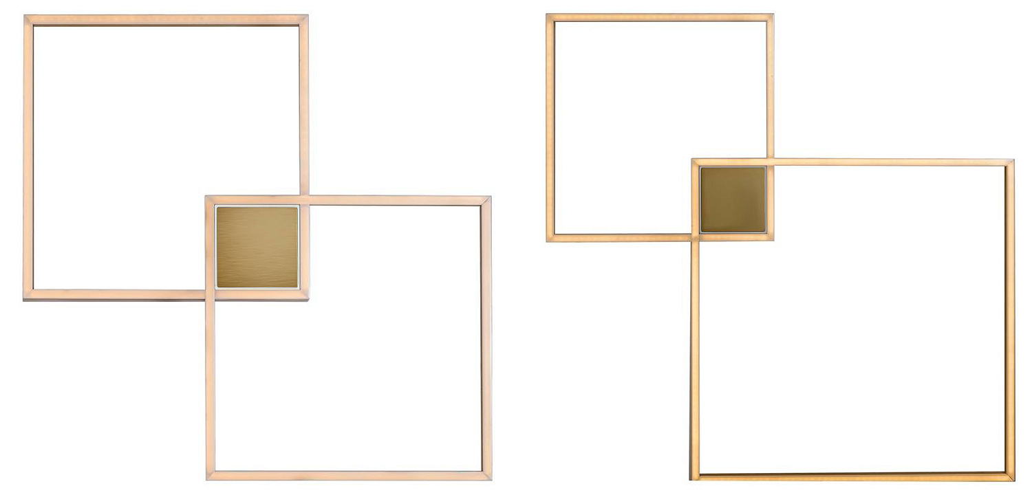 Потолочный светильник Squares Geometrical Shape Ceiling Light Потолочный светильник Squares Geometrical Shape Ceiling Light - Loft-Concept в Твери