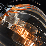 Подвесной светильник со стеклянном плафоном в форме бокала Kaleido варинант исполнения - 10 | Loft Concept в Твери